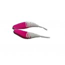 Curly pink-weiß 63 mm Bienenmade