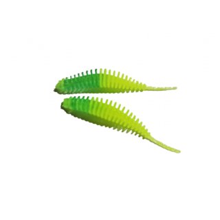 Curly fluogrün-gelb 63 mm Makrele