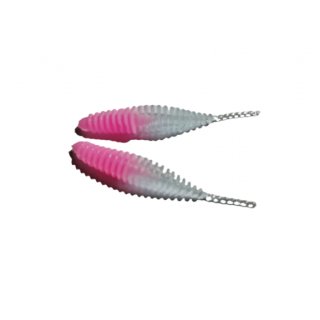 Curly bubblegum-milkeyway 63 mm Vanille